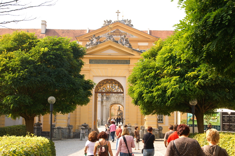 Das Portal von Kloster Melk