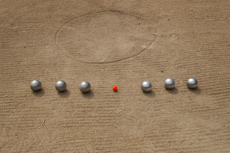 Alles was man für Boule braucht