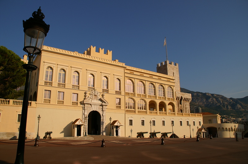 Das Fürstenschloss von Monaco
