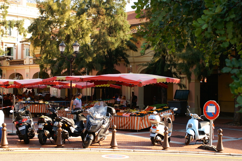 Der Markt von Monte Carlo