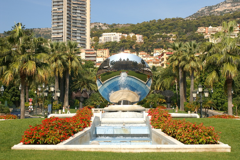 Der Park vor dem Casino