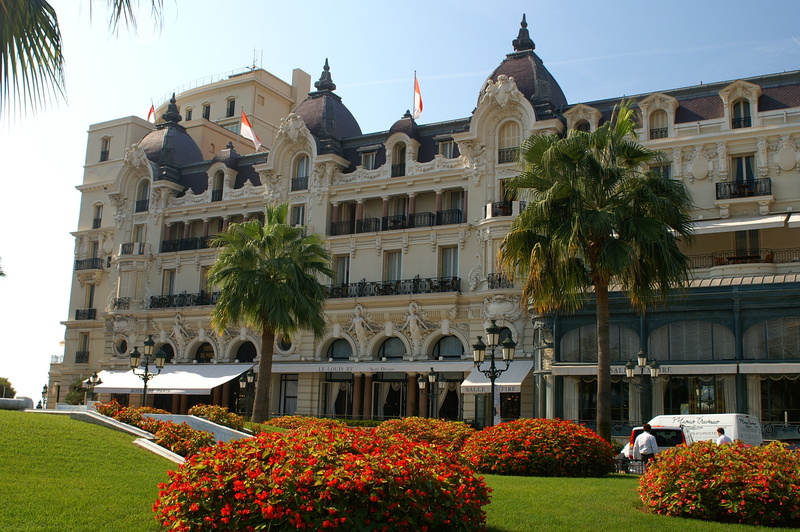 Der Park vor dem Casino