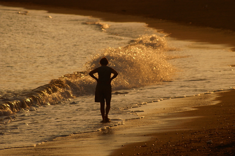 Am Strand von Agay