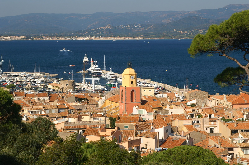 Die Dächer von St. Tropez